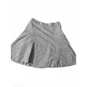 H&M Gray A-Line Skirt - Classic and Comfortable Size 12